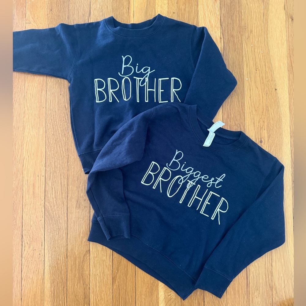 Navy Big Brother Sweatshirts